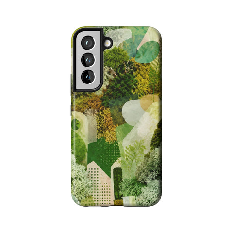 Moss Collage Tough Phone Case for Galaxy S22