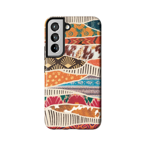 Abstract Southwestern Prints Tough Phone Case for Galaxy S22