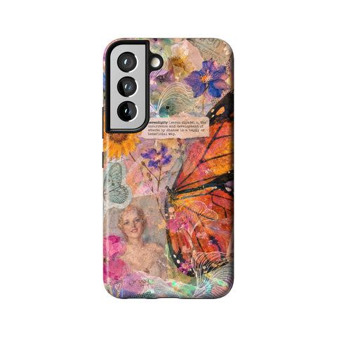 Monarch Collage Tough Phone Case for Galaxy S22