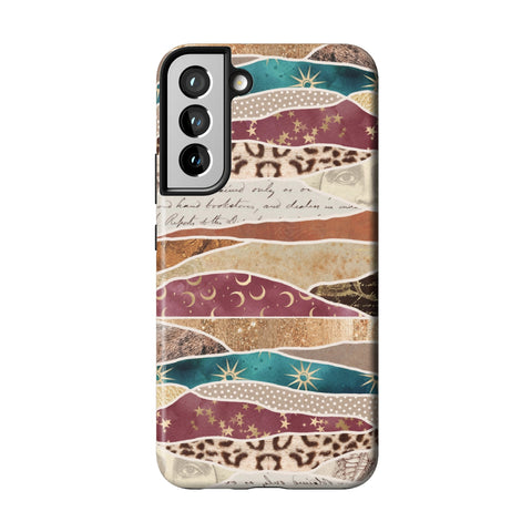 Boho Abstract Tough Phone Case for Galaxy S22 Plus