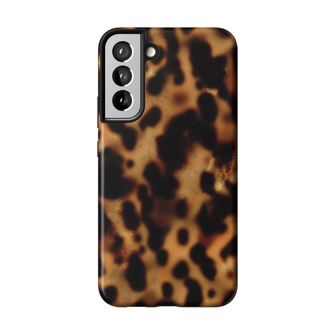 Grunge Tortoise Shell Print Tough Phone Case for Galaxy S22 Plus