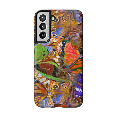 Trippy Butterfly Wings Tough Phone Case for Galaxy S22 Plus