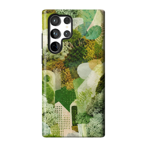 Moss Collage Tough Phone Case for Galaxy S22 Ultra