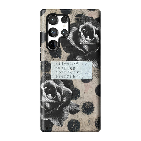 Attached To Nothing Tough Phone Case for Galaxy S22 Ultra