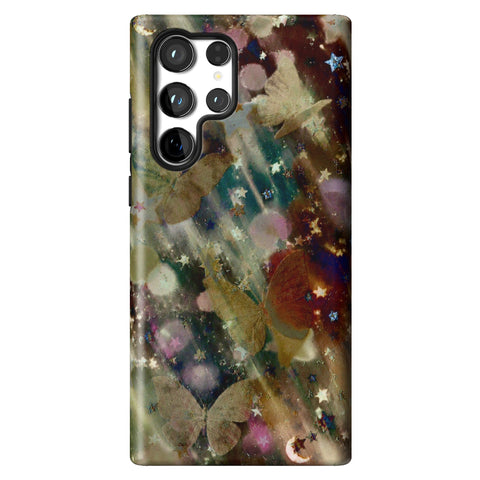 Y2K Whimsigoth Abstract Art Tough Phone Case for Galaxy S22 Ultra
