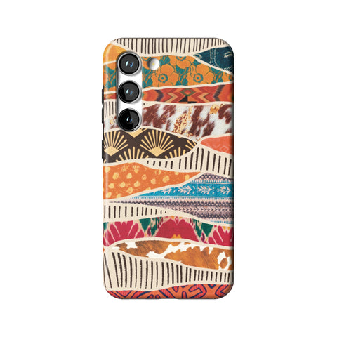 Abstract Southwestern Prints Tough Phone Case for Galaxy S23