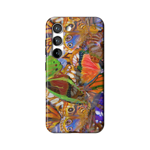 Trippy Butterfly Wings Tough Phone Case for Galaxy S23