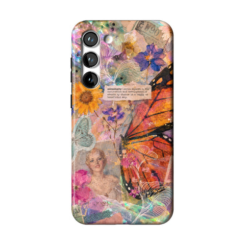 Monarch Collage Tough Phone Case for Galaxy S23 Plus