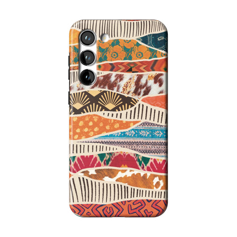 Abstract Southwestern Prints Tough Phone Case for Galaxy S23 Plus