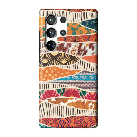 Abstract Southwestern Prints Tough Phone Case for Galaxy S23 Ultra