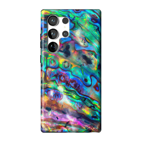 Abalone Shell Tough Phone Case for Galaxy S23 Ultra
