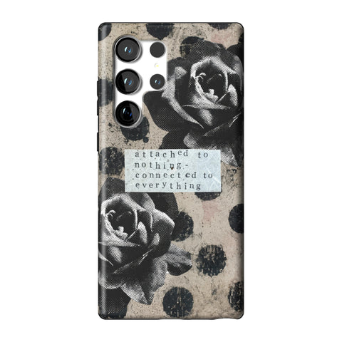 Attached To Nothing Tough Phone Case for Galaxy S23 Ultra