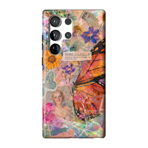 Monarch Collage Tough Phone Case for Galaxy S23 Ultra