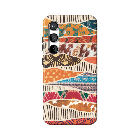 Abstract Southwestern Prints Tough Phone Case for Galaxy S24