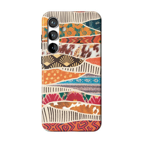 Abstract Southwestern Prints Tough Phone Case for Galaxy S24 Plus