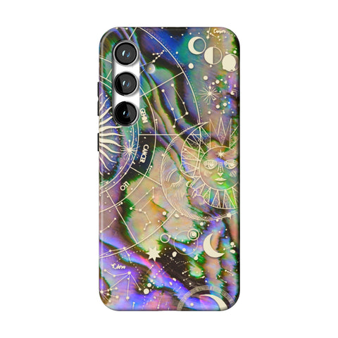 Abalone Zodiac Tough Phone Case for Galaxy S24 Plus