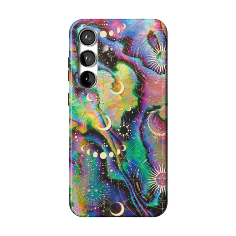 Celestial Zodiac Tough Phone Case for Galaxy S24 Plus