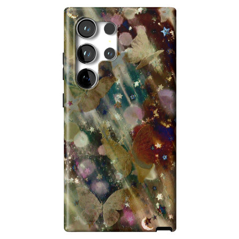 Y2K Whimsigoth Abstract Art Tough Phone Case for Galaxy S24 Ultra