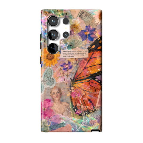 Monarch Collage Tough Phone Case for Galaxy S24 Ultra
