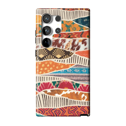 Abstract Southwestern Prints Tough Phone Case for Galaxy S24 Ultra