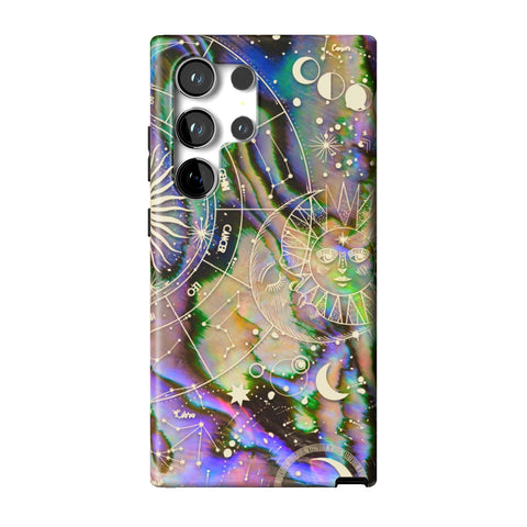 Abalone Zodiac Tough Phone Case for Galaxy S24 Ultra
