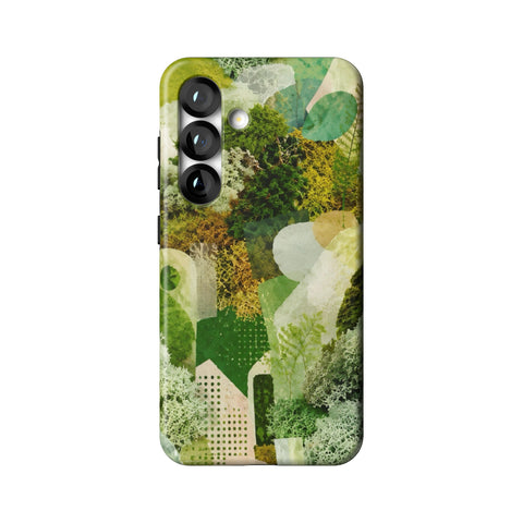 Moss Collage Tough Phone Case for Galaxy S25