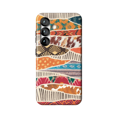 Abstract Southwestern Prints Tough Phone Case for Galaxy S25