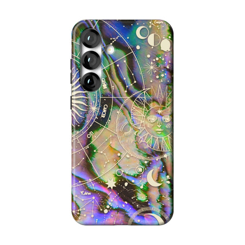 Abalone Zodiac Tough Phone Case for Galaxy S25 Plus
