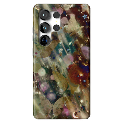 Y2K Whimsigoth Abstract Art Tough Phone Case for Galaxy S25 Ultra