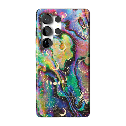 Celestial Zodiac Tough Phone Case for Galaxy S25 Ultra