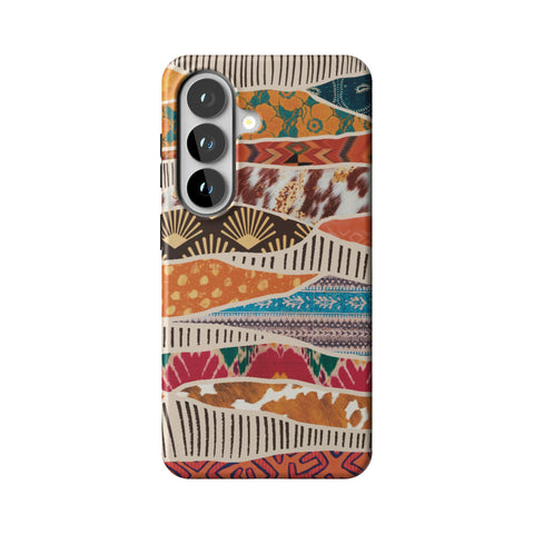 Abstract Southwestern Prints Tough Phone Case for Galaxy S26