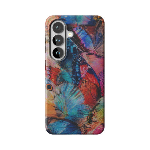 Colorful Butterfly Moth Wings Tough Phone Case for Galaxy S26