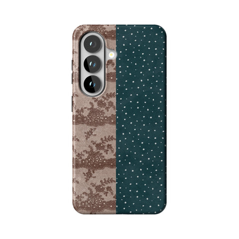 Lace & Tiny Dots Split Tough Phone Case for Galaxy S26