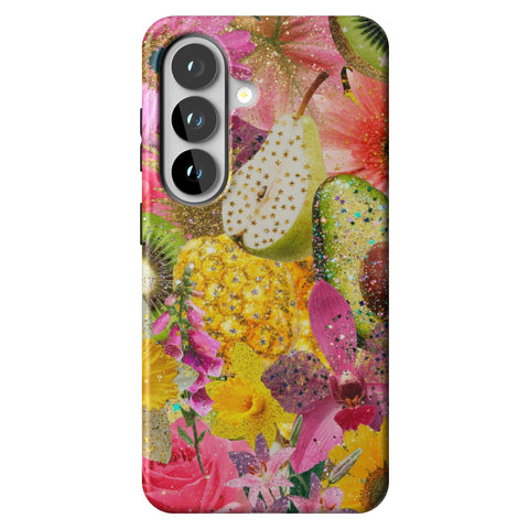 Tropical Fruit Floral Tough Phone Case for Galaxy S26
