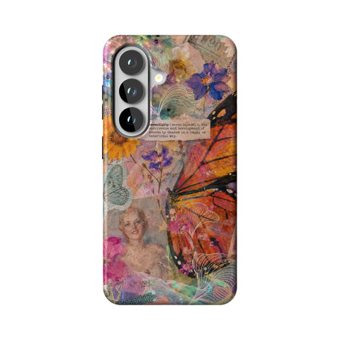 Monarch Collage Tough Phone Case for Galaxy S26