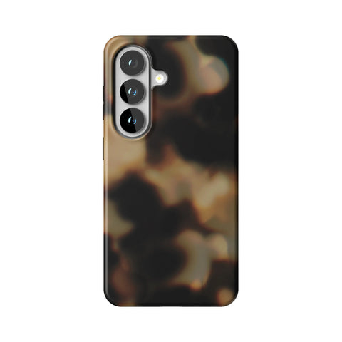 Layered Tortoise Shell Tough Phone Case for Galaxy S26