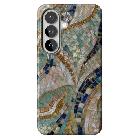 Sea Goddess Mosaic Print Tough Phone Case for Galaxy S26