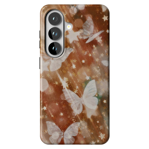 Terracotta Butterfly Tough Phone Case for Galaxy S26