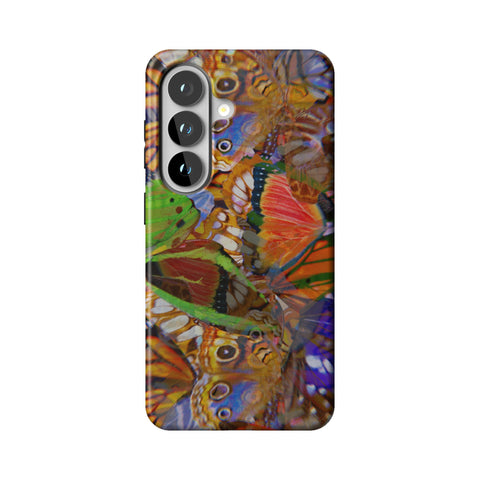 Trippy Butterfly Wings Tough Phone Case for Galaxy S26