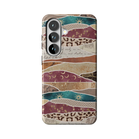 Boho Abstract Tough Phone Case for Galaxy S26