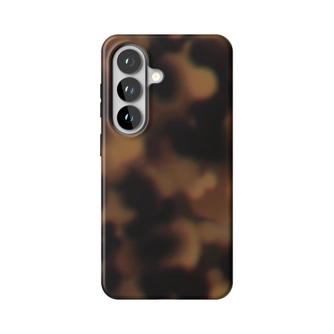 Classic Tortoise Shell Print Tough Phone Case for Galaxy S26