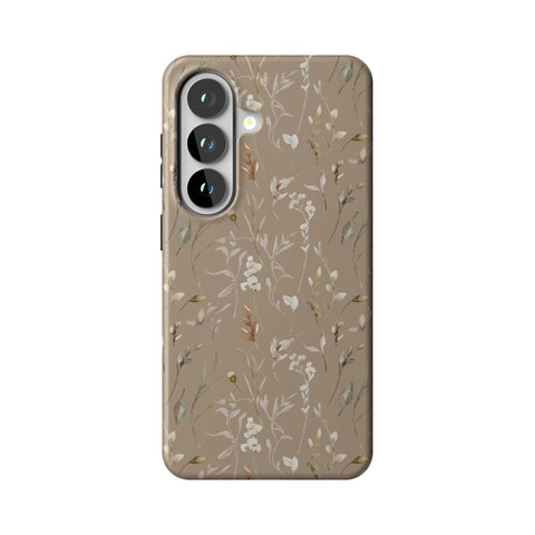 Boho Floral Tough Phone Case for Galaxy S26