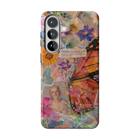 Monarch Collage Tough Phone Case for Galaxy S26 Plus