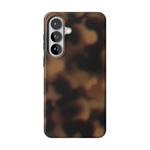 Classic Tortoise Shell Print Tough Phone Case for Galaxy S26 Plus