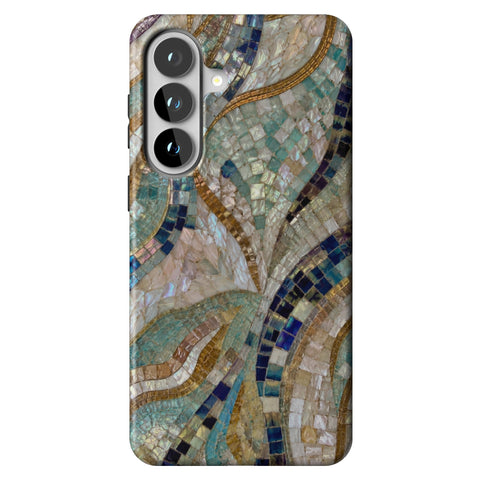 Sea Goddess Mosaic Print Tough Phone Case for Galaxy S26 Plus