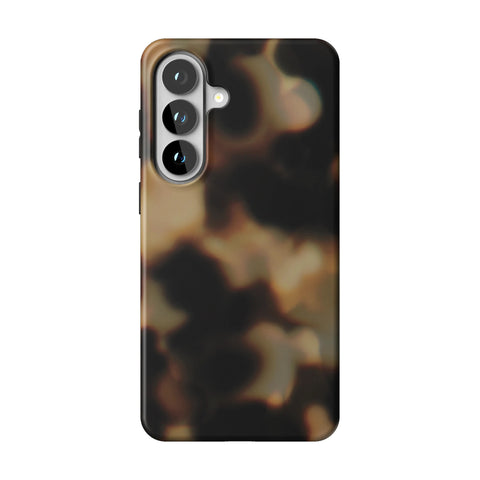 Layered Tortoise Shell Tough Phone Case for Galaxy S26 Plus