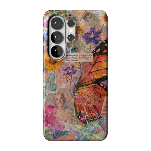 Monarch Collage Tough Phone Case for Galaxy S26 Ultra
