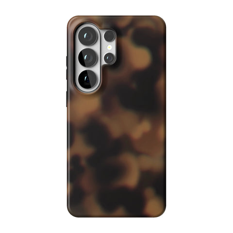 Classic Tortoise Shell Print Tough Phone Case for Galaxy S26 Ultra