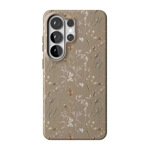 Boho Floral Tough Phone Case for Galaxy S26 Ultra