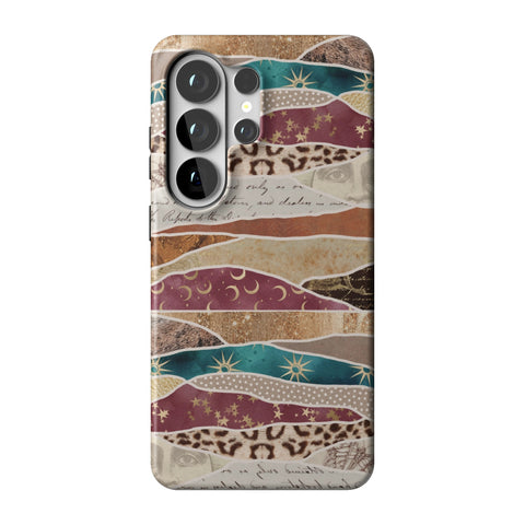Boho Abstract Tough Phone Case for Galaxy S26 Ultra